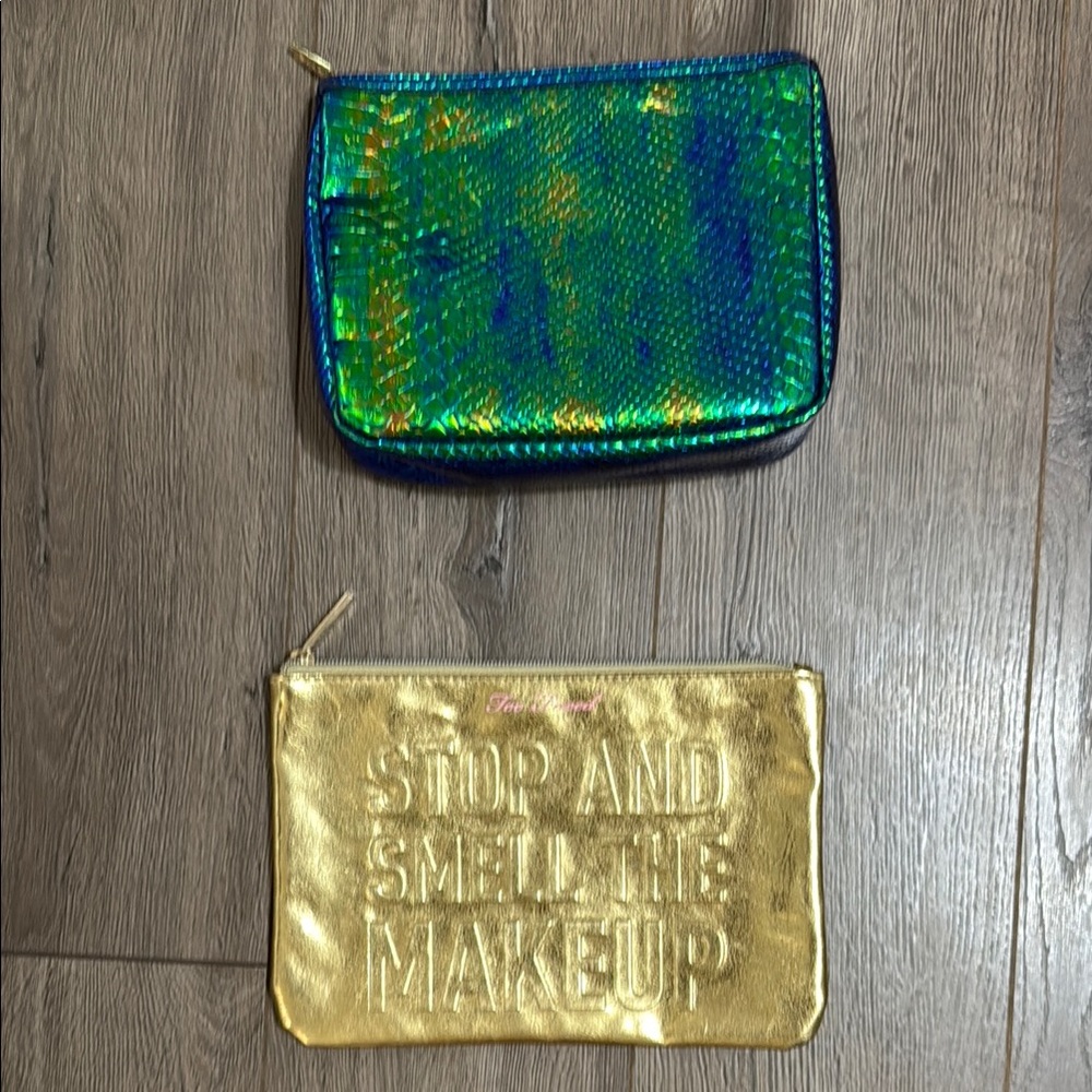 Makeup bags tarte too faced